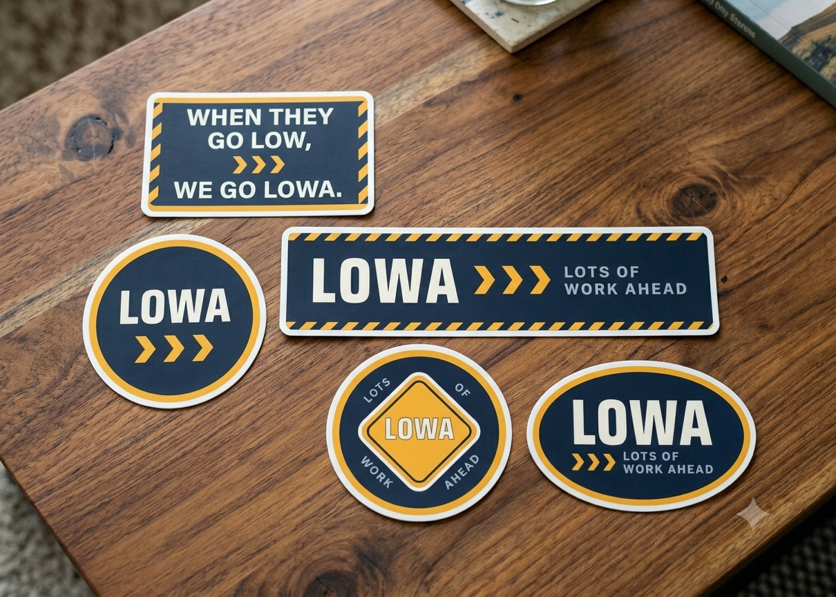 LOWA sticker pack